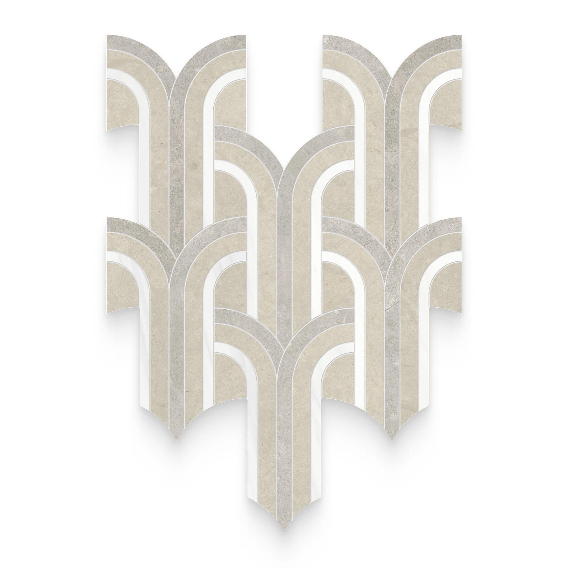 Flair Clay Honed Mosaic