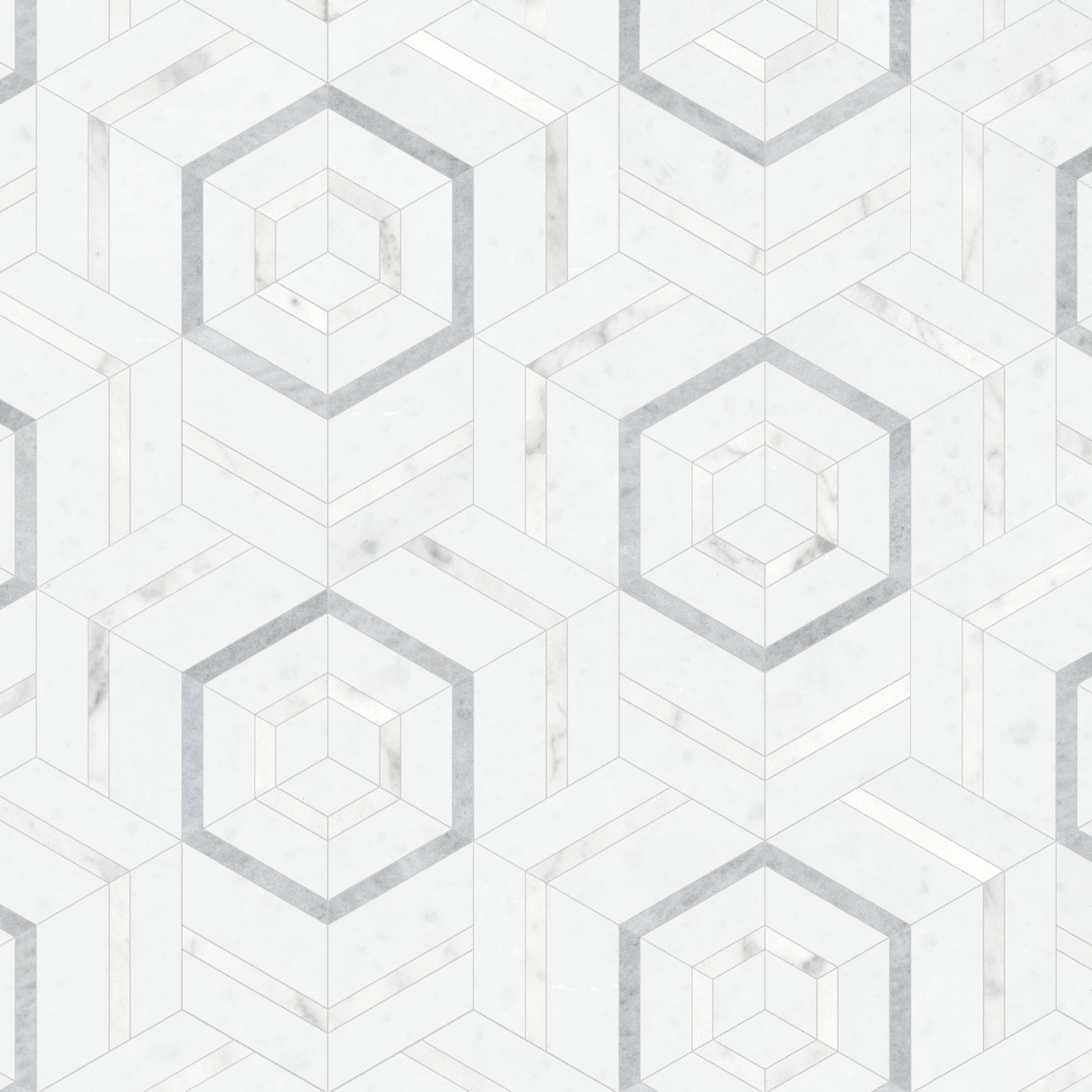 Flow Dove Honed Mosaic