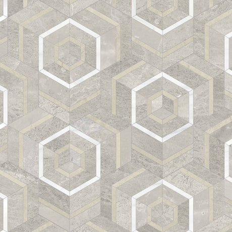 Flow Clay Honed Mosaic