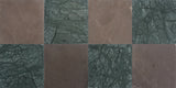 Avant Garde 12x12 Espresso Modern Tumbled Square Tile