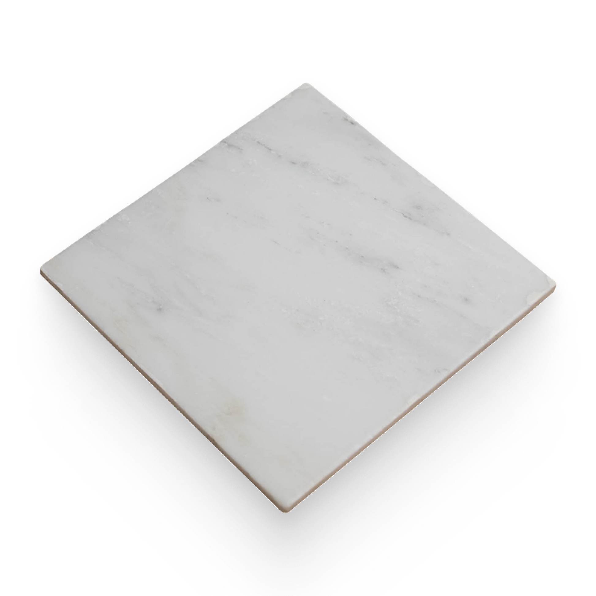 Avant Garde 12x12 Bianco Bello Modern Tumbled Square Tile