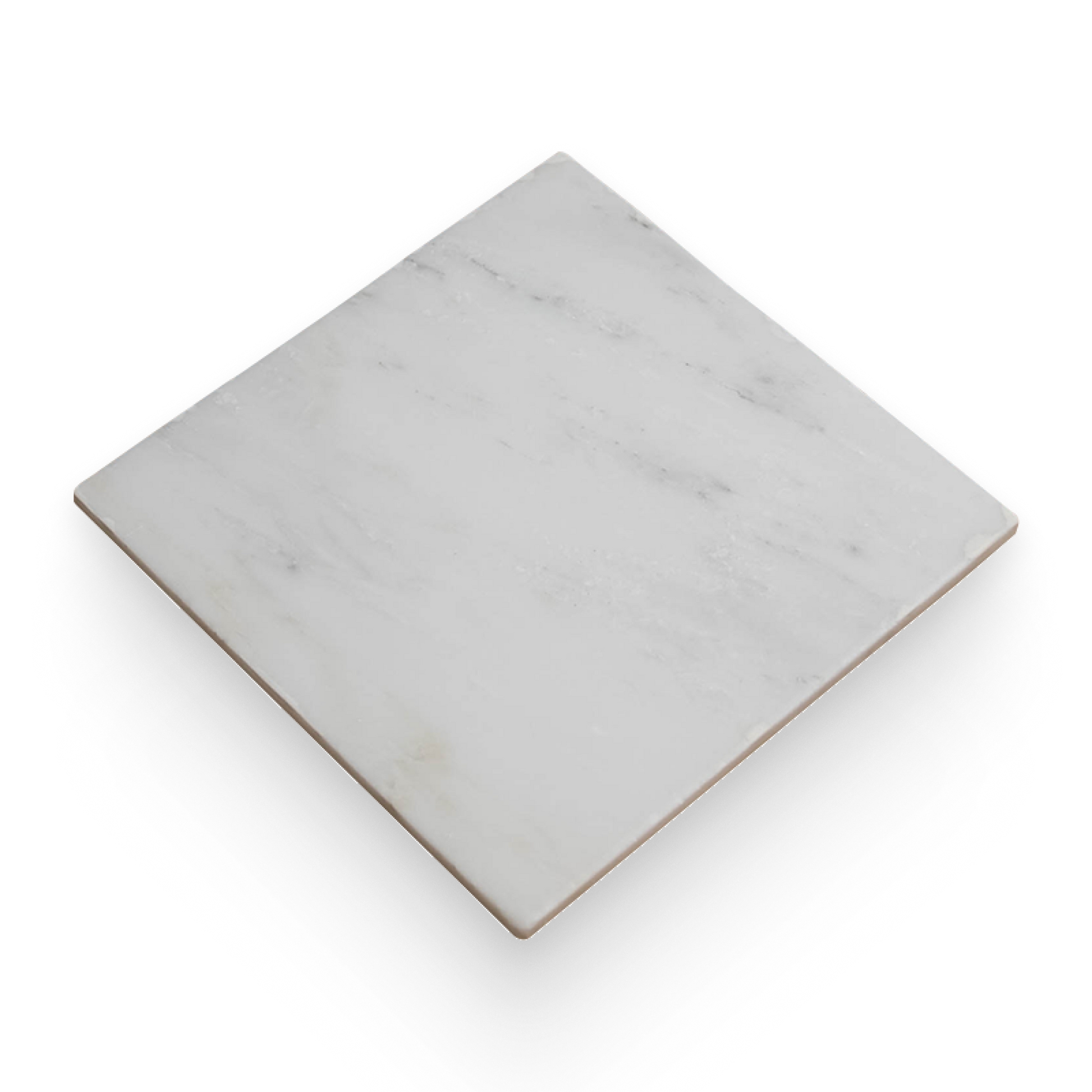 Avant Garde 12x12 Bianco Bello Modern Tumbled Square Tile