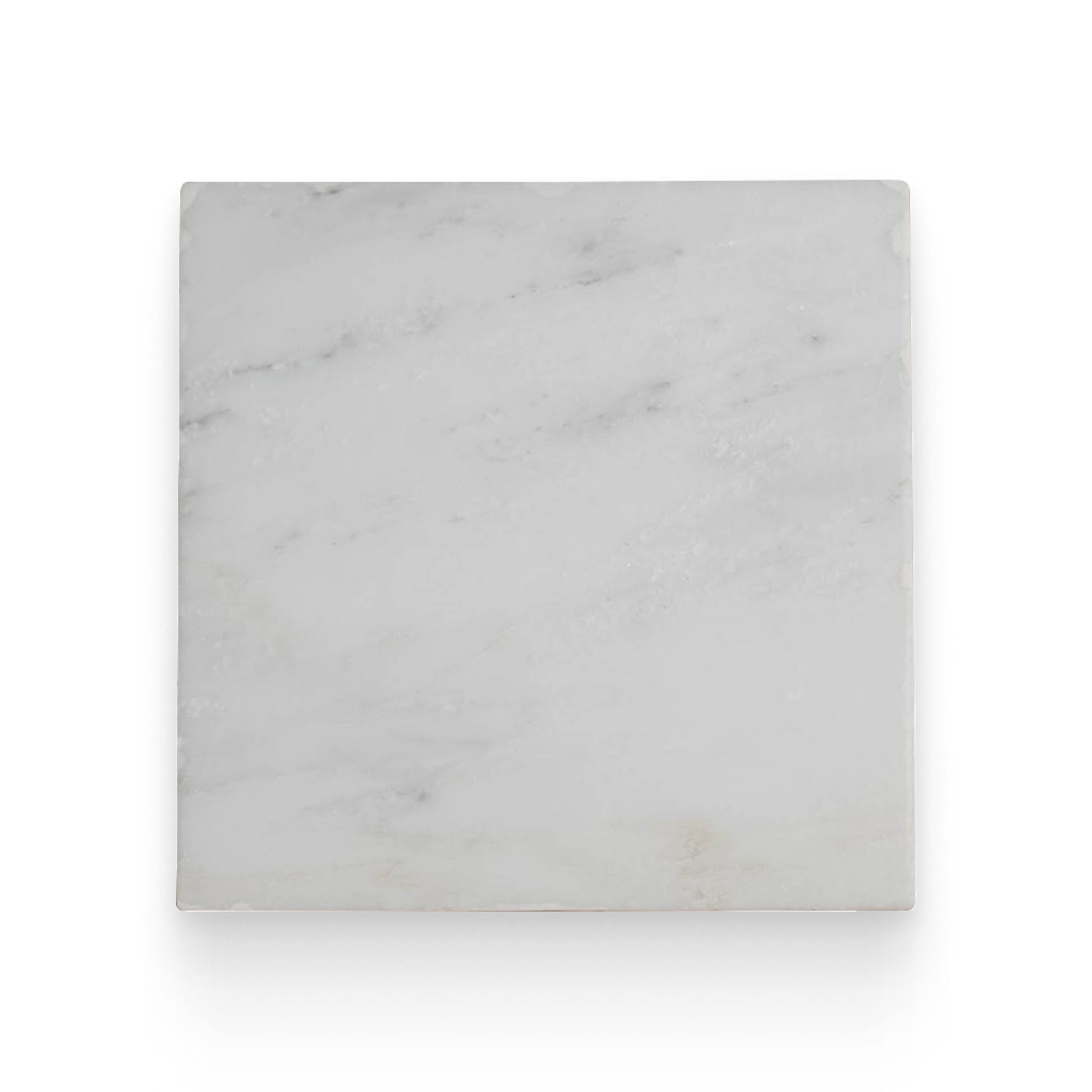 Avant Garde 12x12 Bianco Bello Modern Tumbled Square Tile