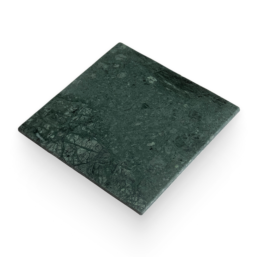 Avant Garde 12x12 Verde Reale Modern Tumbled Square Tile