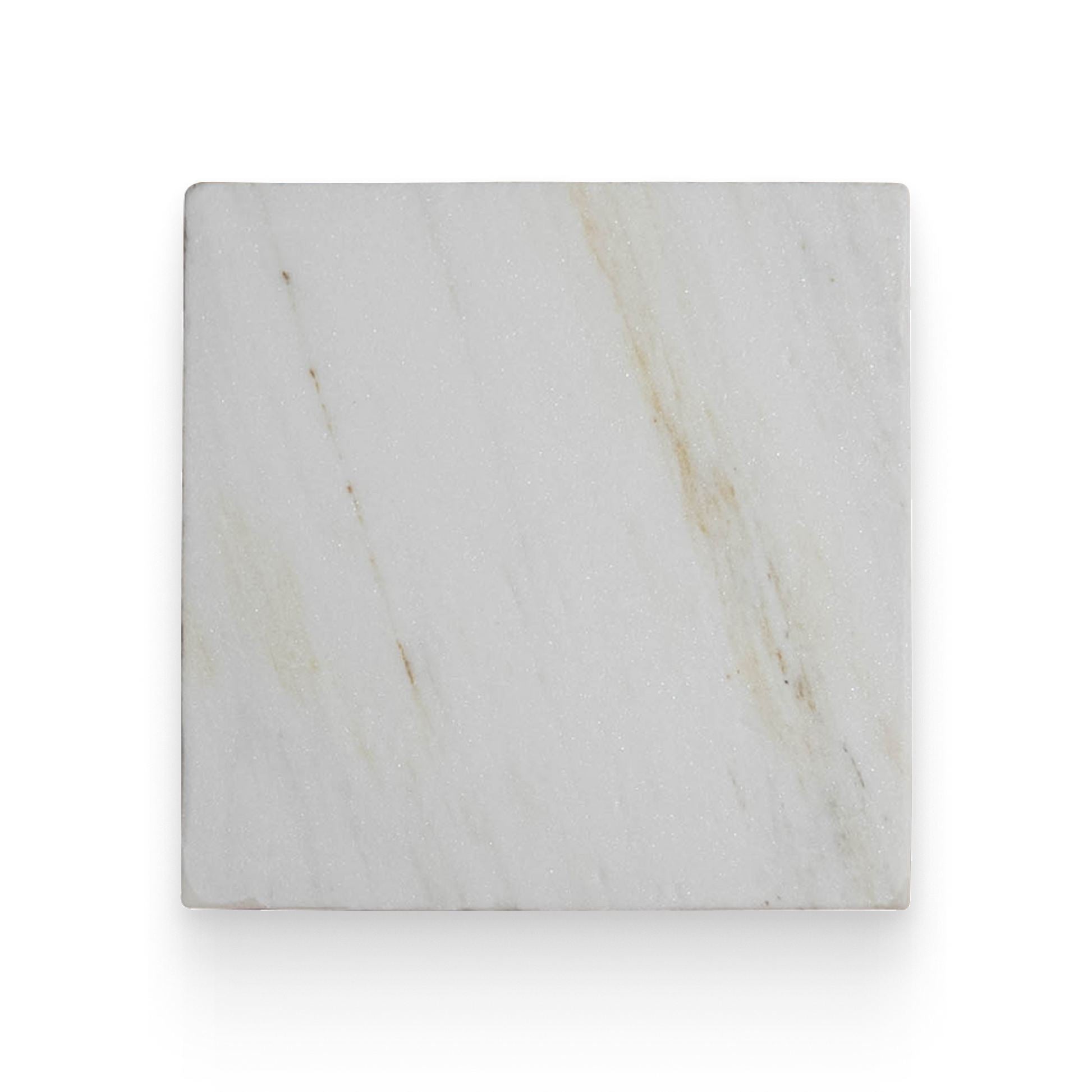 Avant Garde 12x12 Daphne White Modern Tumbled Square Tile