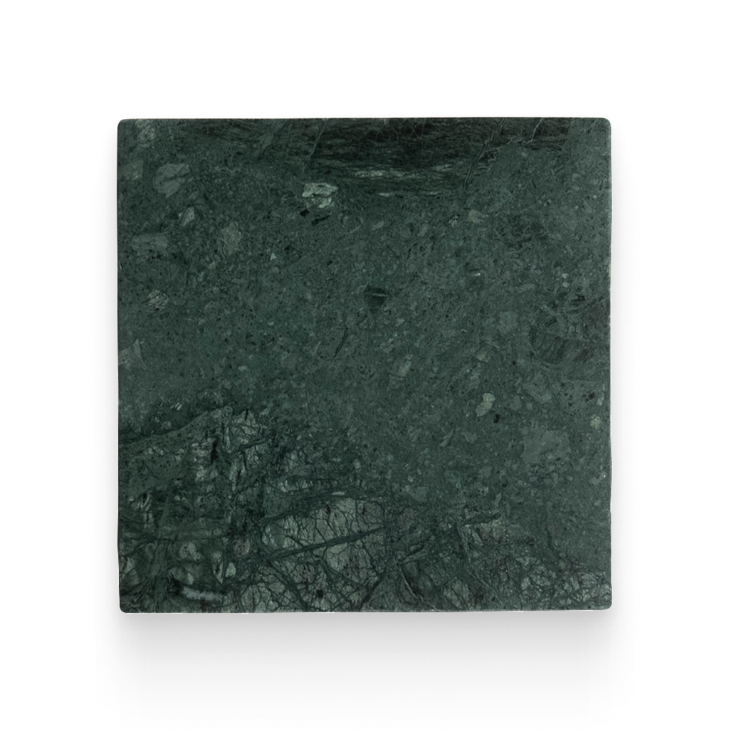 Avant Garde 12x12 Verde Reale Modern Tumbled Square Tile