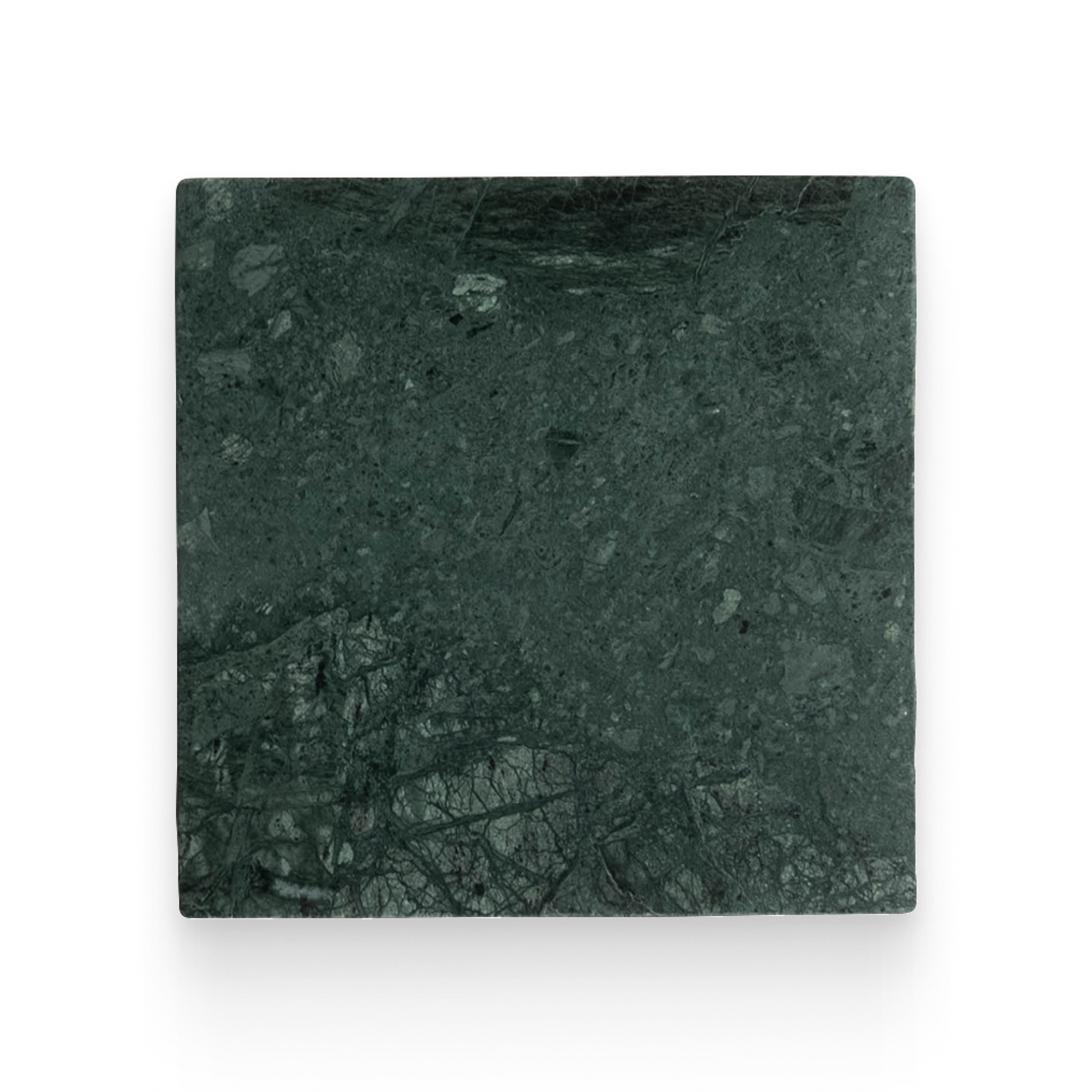 Avant Garde 12x12 Verde Reale Modern Tumbled Square Tile