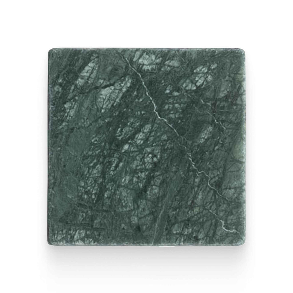 Avant Garde 4x4 Verde Reale Modern Tumbled Square Tile