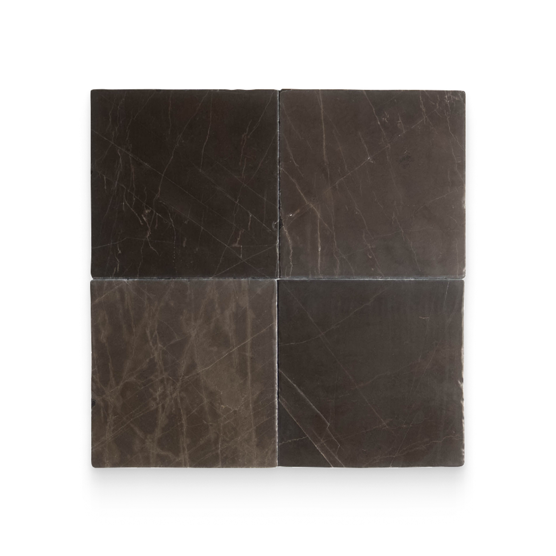 Avant Garde 12x12 Espresso Modern Tumbled Square Tile
