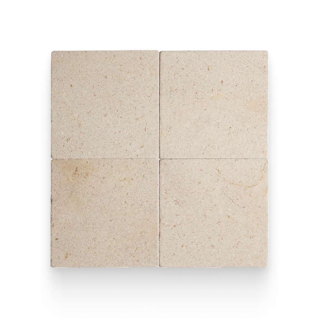 Avant Garde 12x12 Porto Beige Modern Tumbled Square Tile
