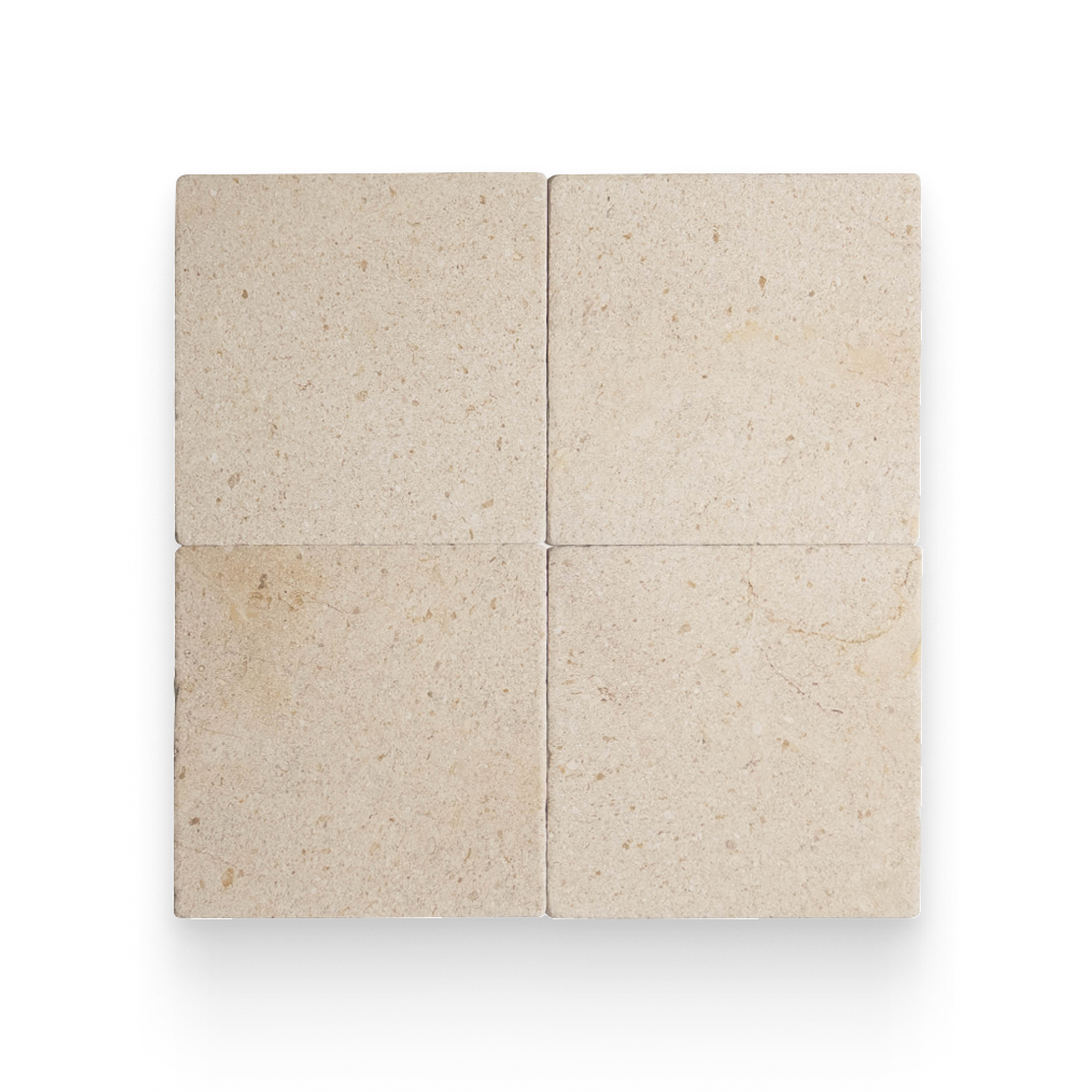 Avant Garde 12x12 Porto Beige Modern Tumbled Square Tile