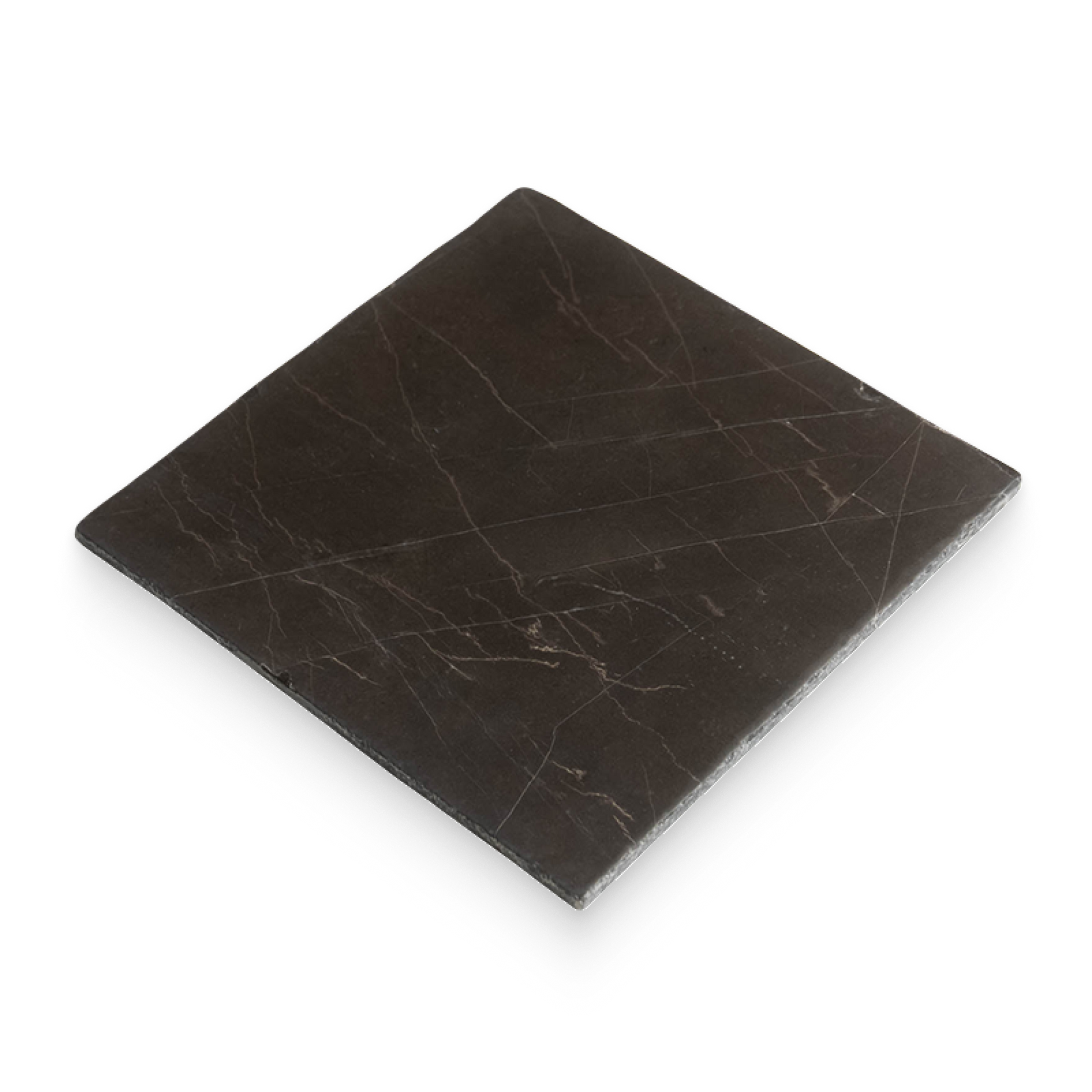 Avant Garde 12x12 Espresso Modern Tumbled Square Tile
