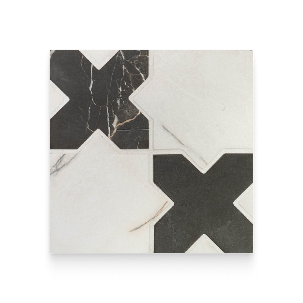 Decorative Porcelain Grouted Board Bundle