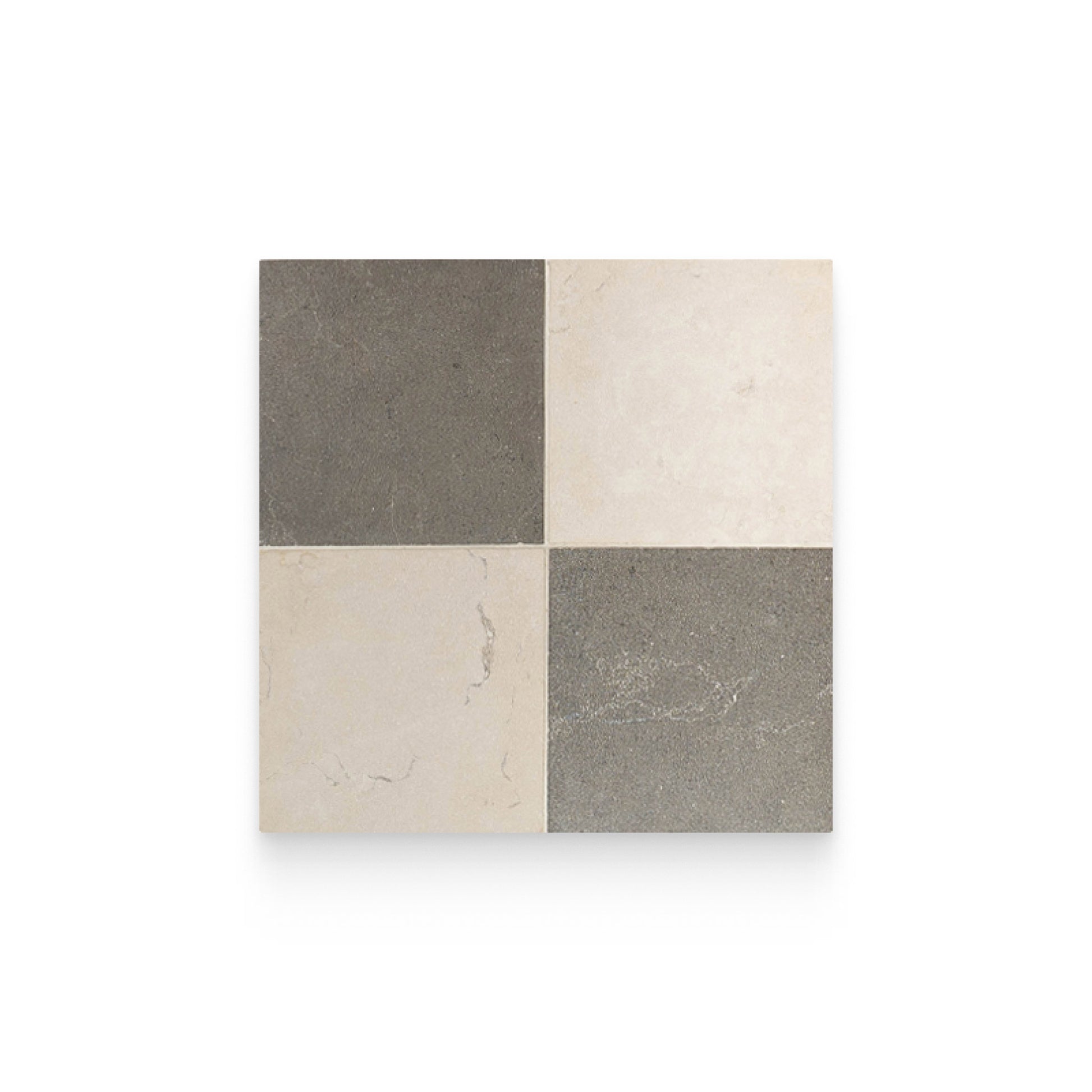 Mediterrean Limestone 6x6 Amelie and 6x6 Arya Grouted Board
