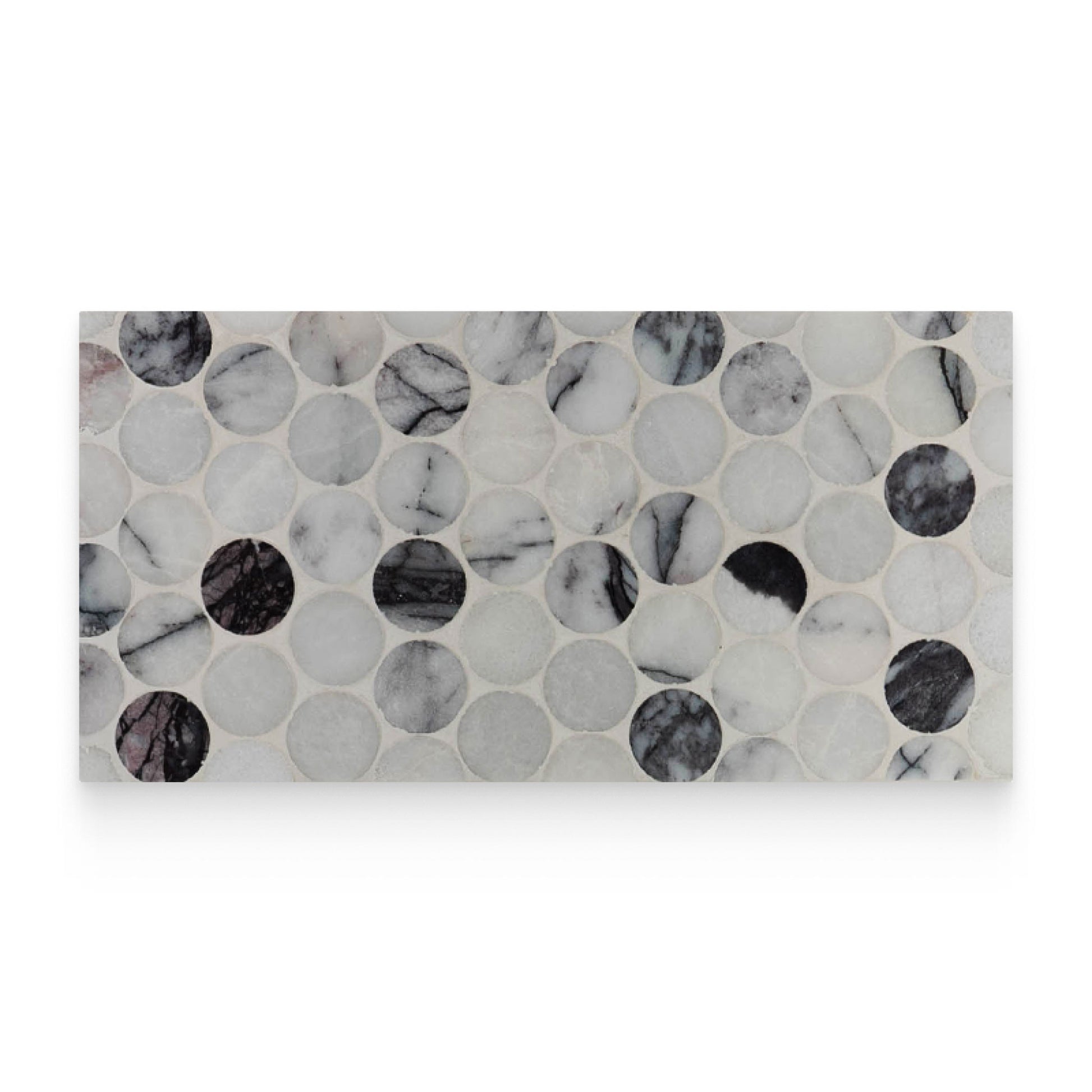 Penny Round Mosaic Grouted Board