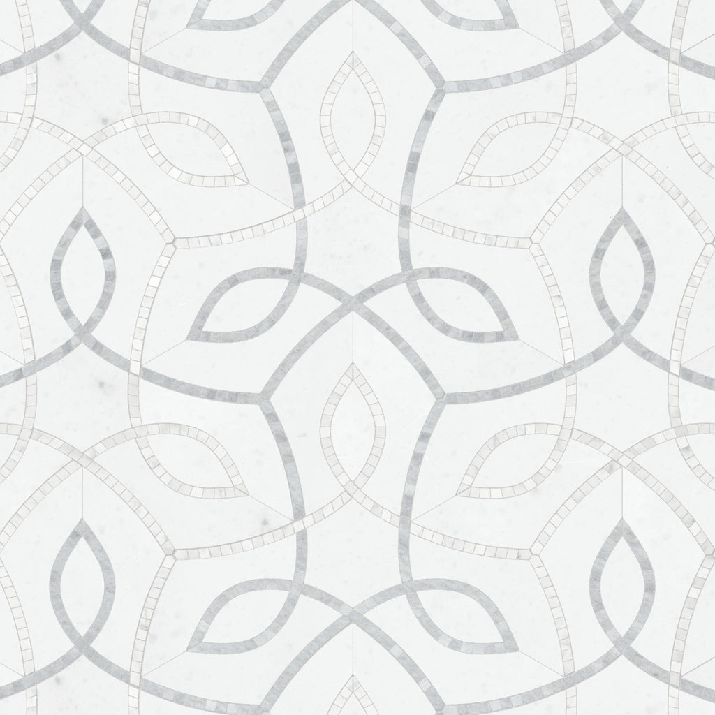 Ivy Trail Dove Honed Mosaic