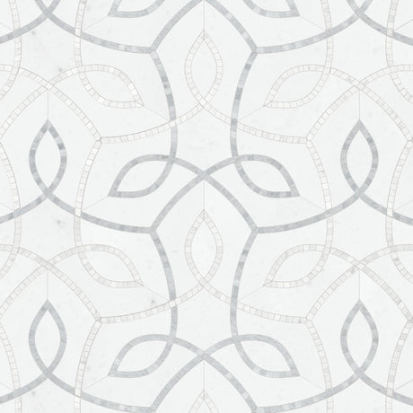 Ivy Trail Dove Honed Mosaic