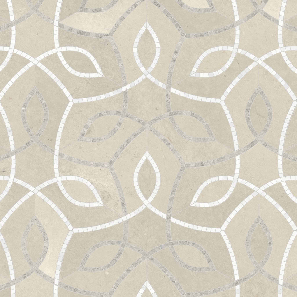 Ivy Trail Clay Honed Mosaic