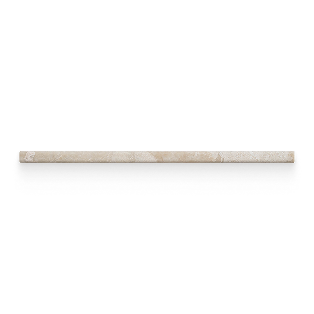 0.5x12 Imperial Beige Honed Pencil Trim