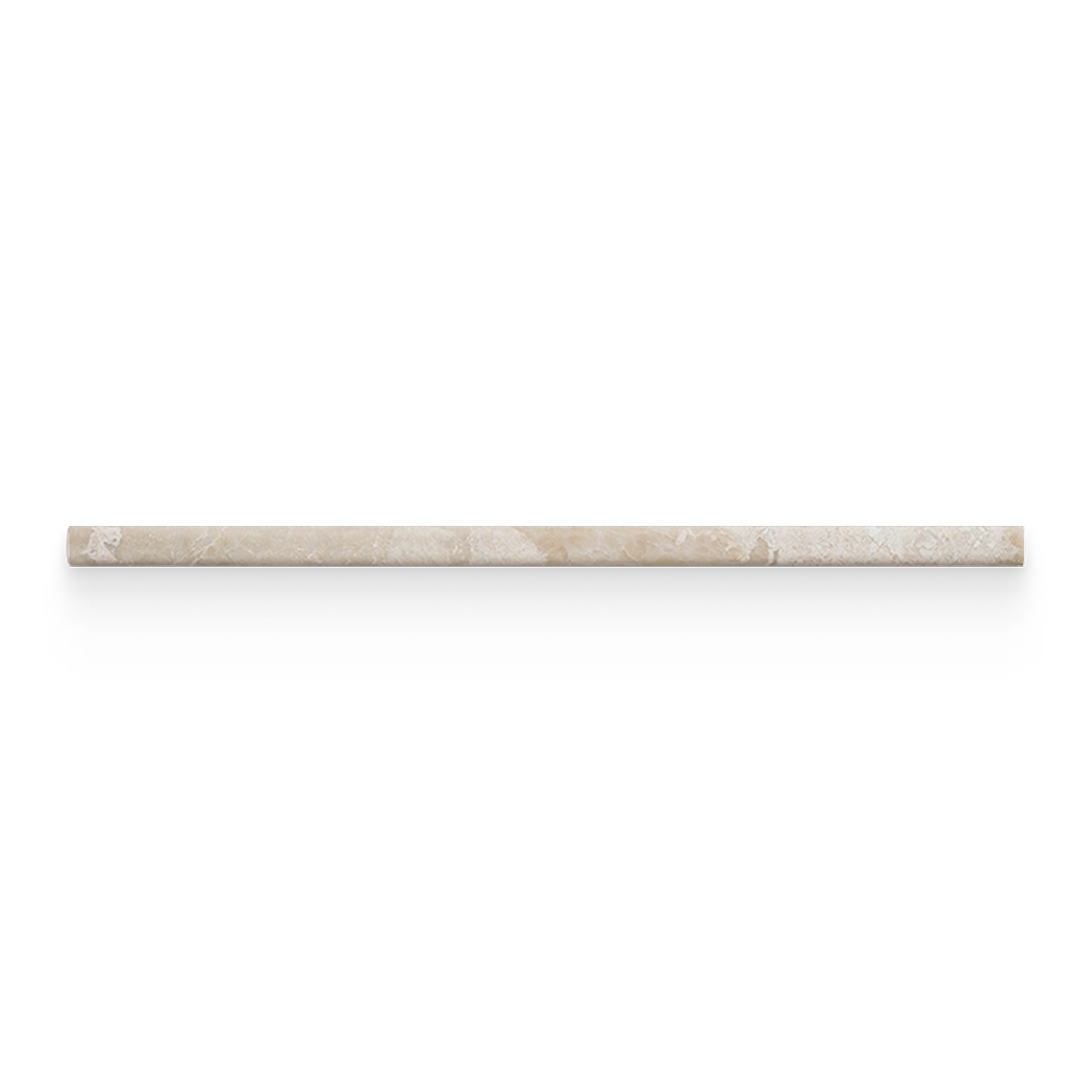 0.5x12 Imperial Beige Honed Pencil Trim