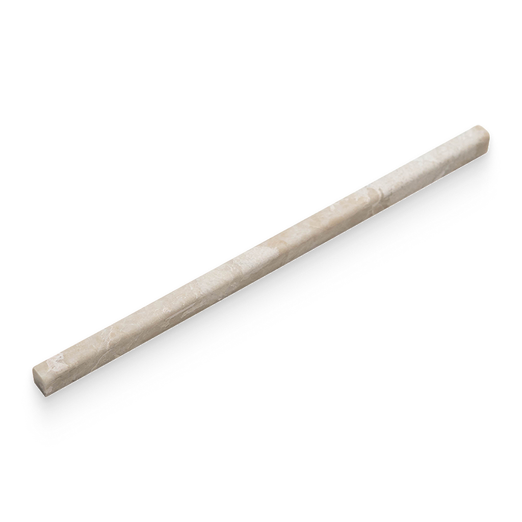 0.5x12 Imperial Beige Honed Pencil Trim