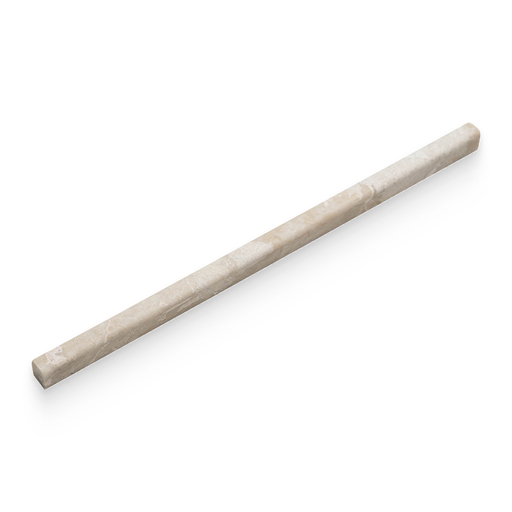 0.5x12 Imperial Beige Honed Pencil Trim