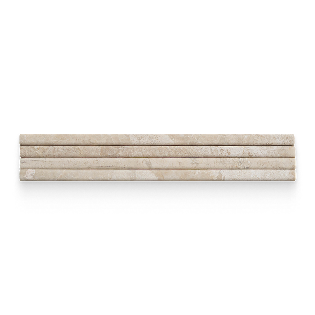 0.5x12 Imperial Beige Honed Pencil Trim