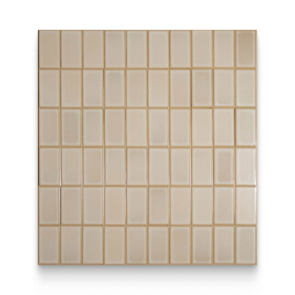 Koi 2.5x4.25 Latte Matte Rectangle Tile