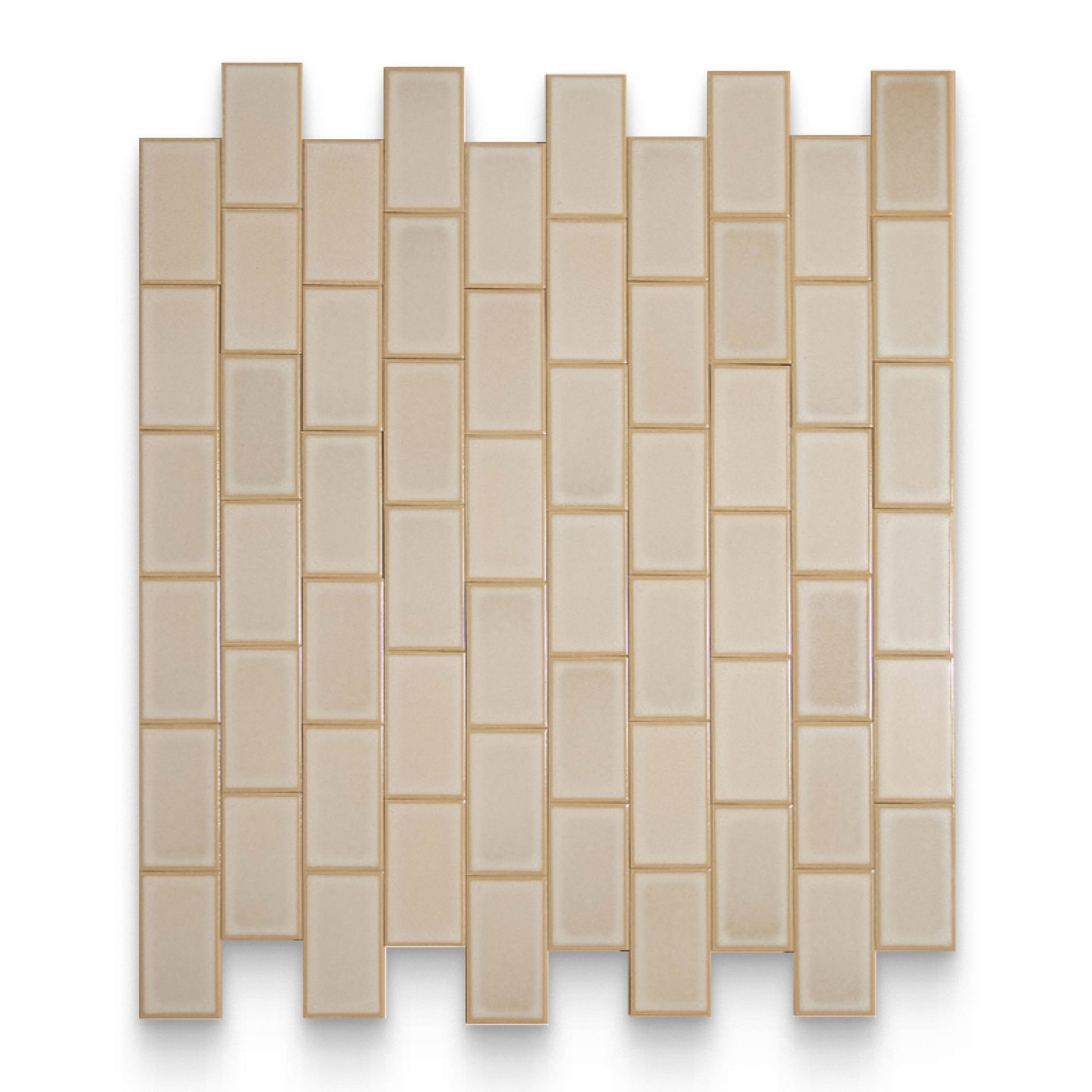 Koi 2.5x4.25 Latte Matte Rectangle Tile