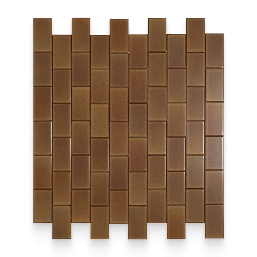2.5x4.25 Caramel Matte Rectangle Tile