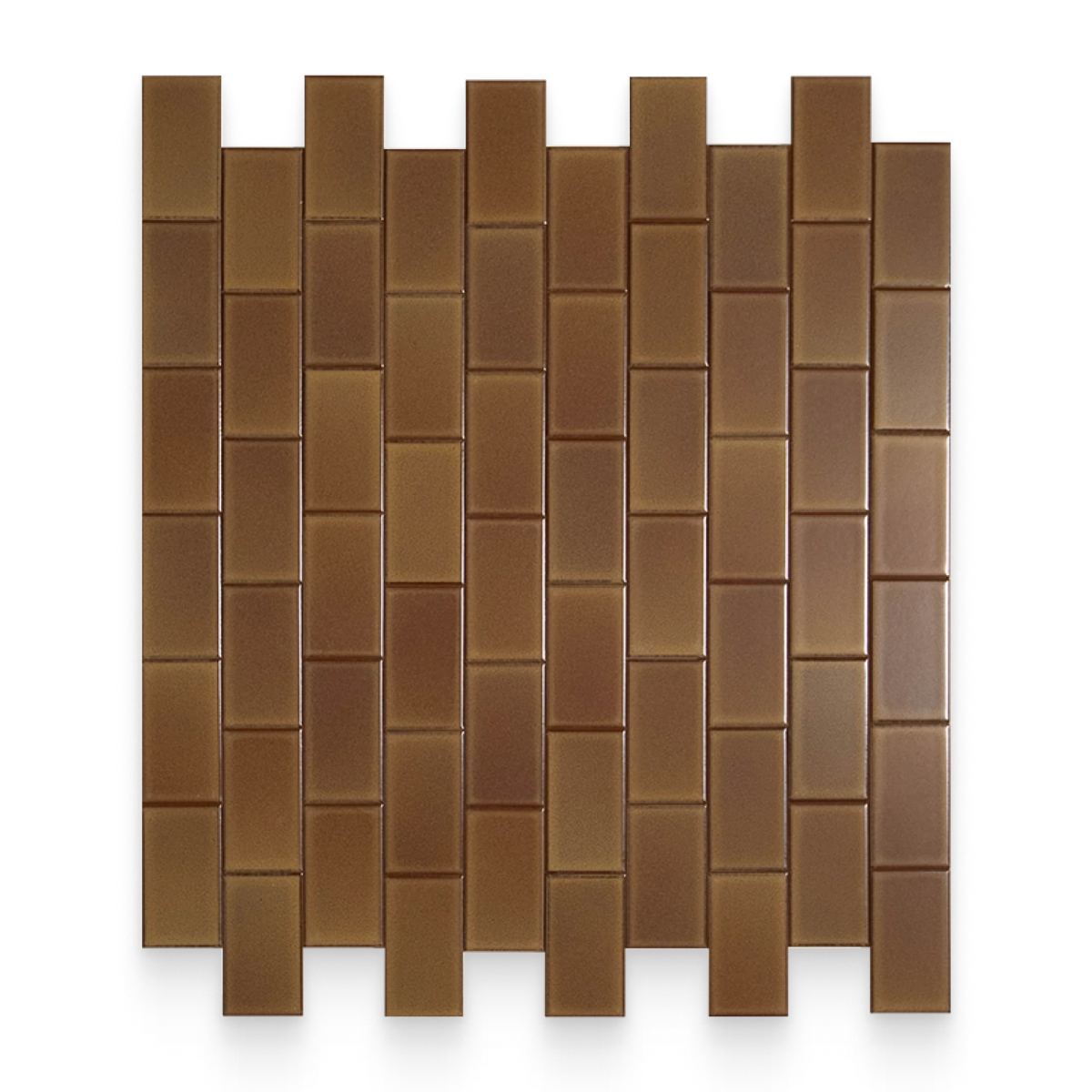 2.5x4.25 Caramel Matte Rectangle Tile