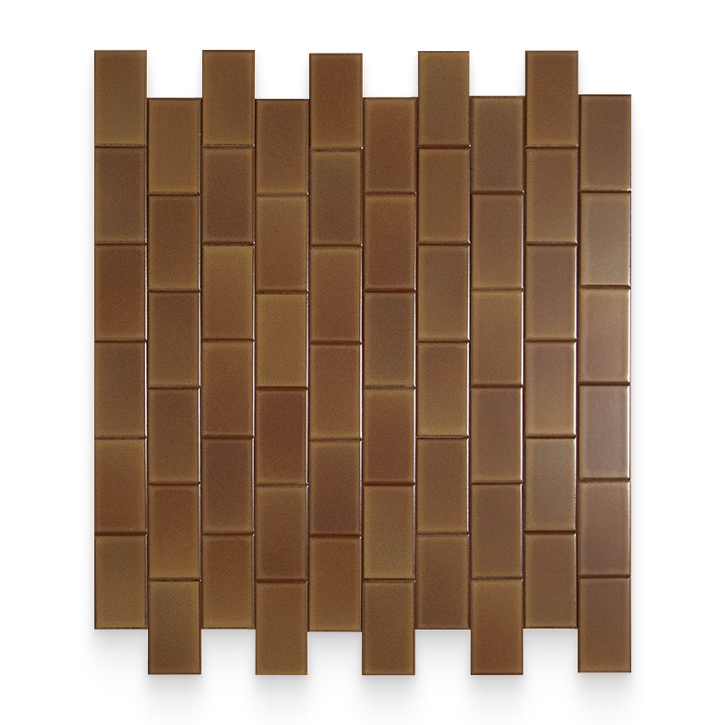 2.5x4.25 Caramel Matte Rectangle Tile