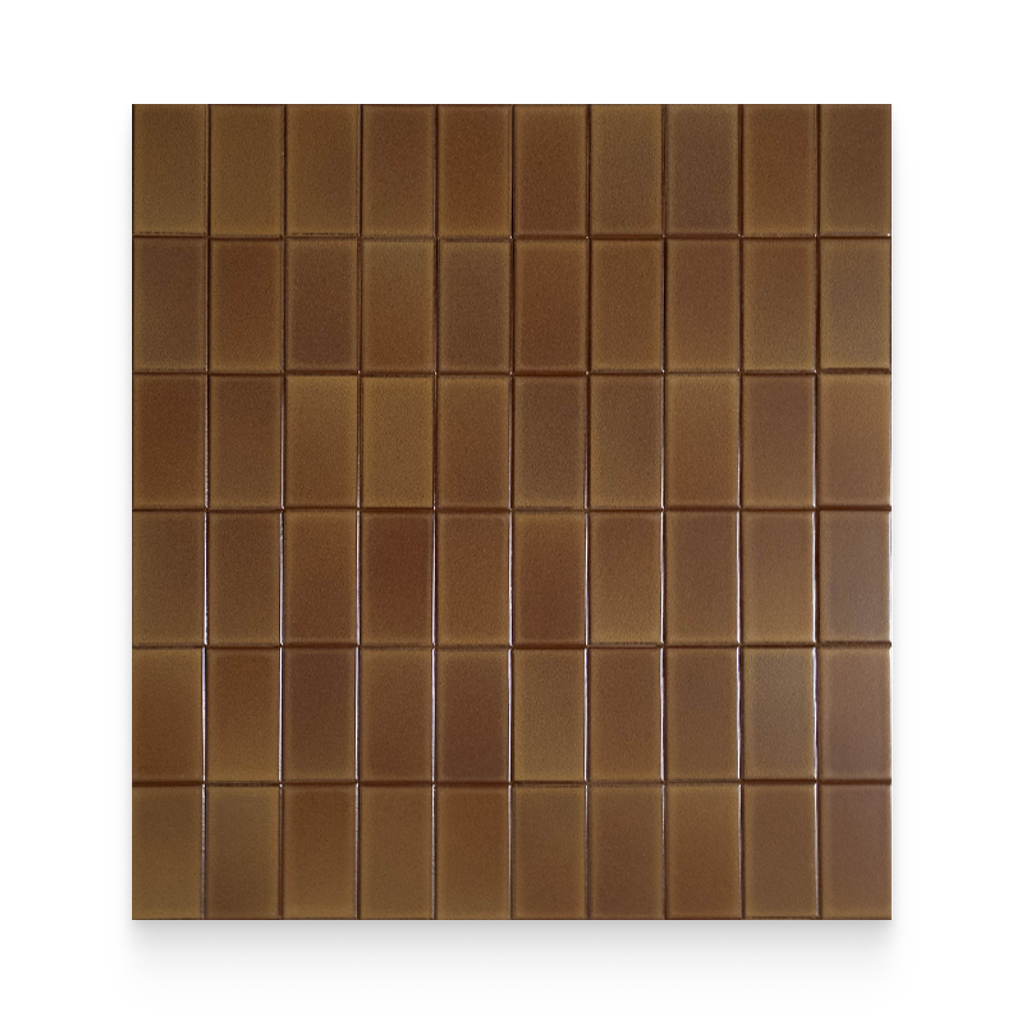 2.5x4.25 Caramel Matte Rectangle Tile