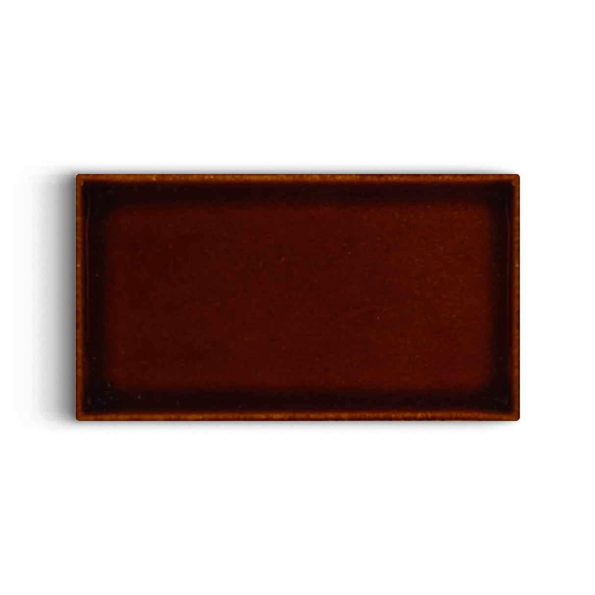 Koi 2.5x4.25 Tea Leaves Glossy Rectangle Tile