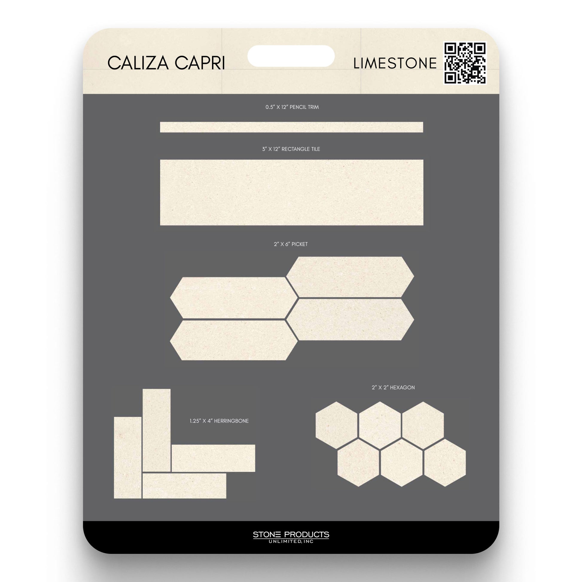 Caliza Capri 19x24 Library Board