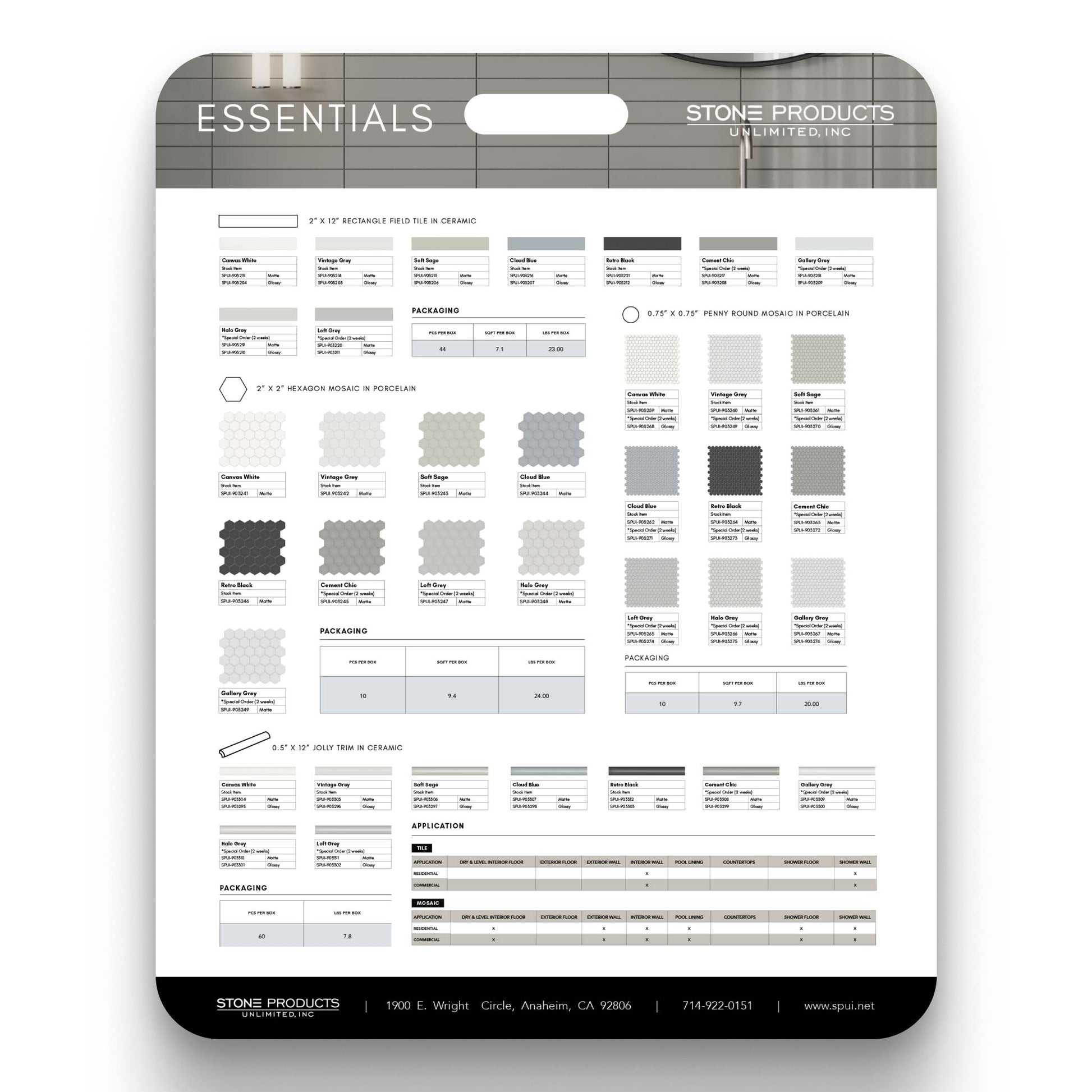 Essential 19x24 Library Board