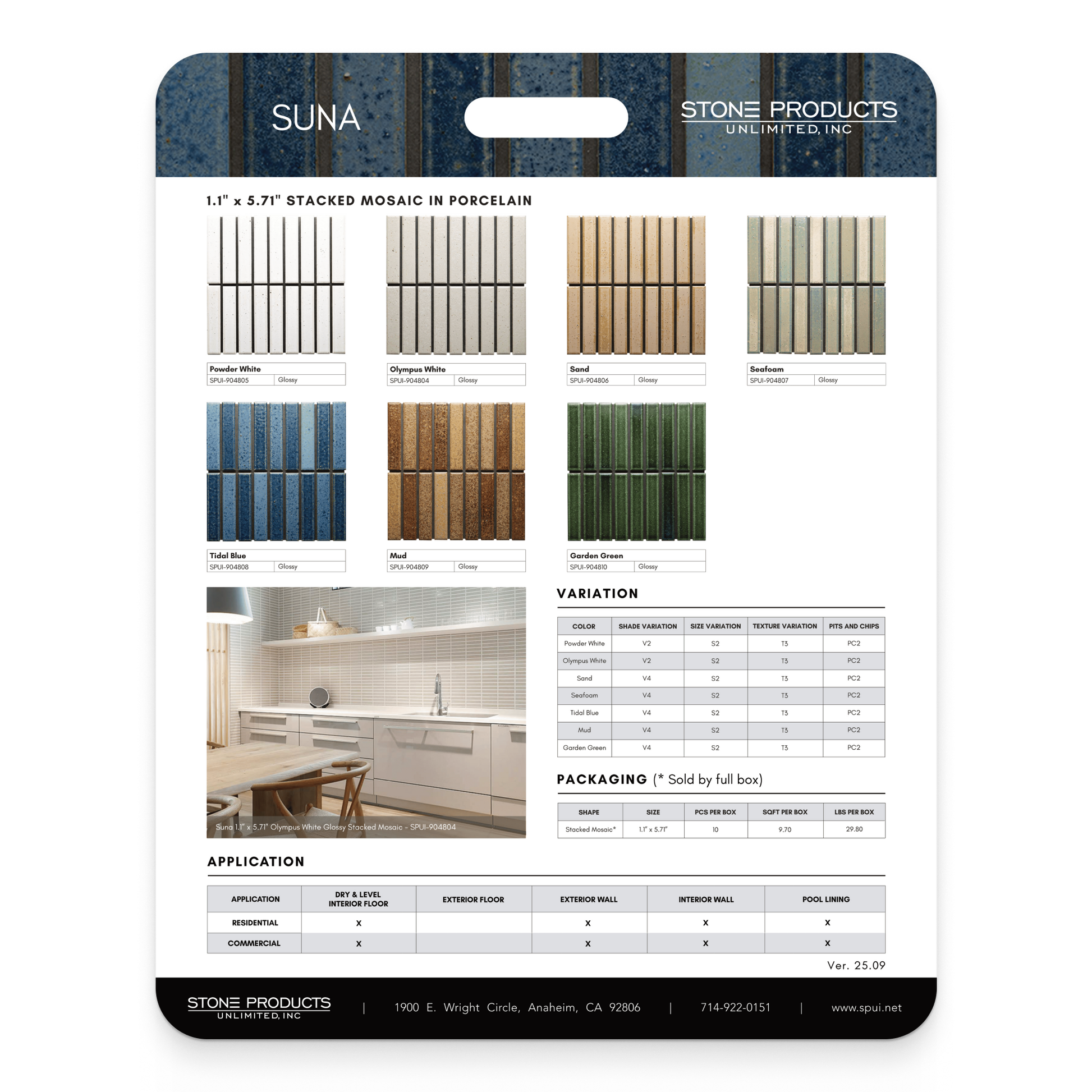 Suna 19x24 Library Board