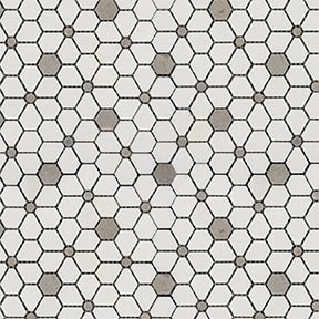 Luxe Cosmos Grey Polished Mosaic
