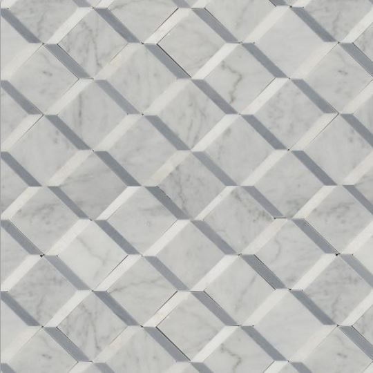 Luxe Florentine Blue Polished Mosaic