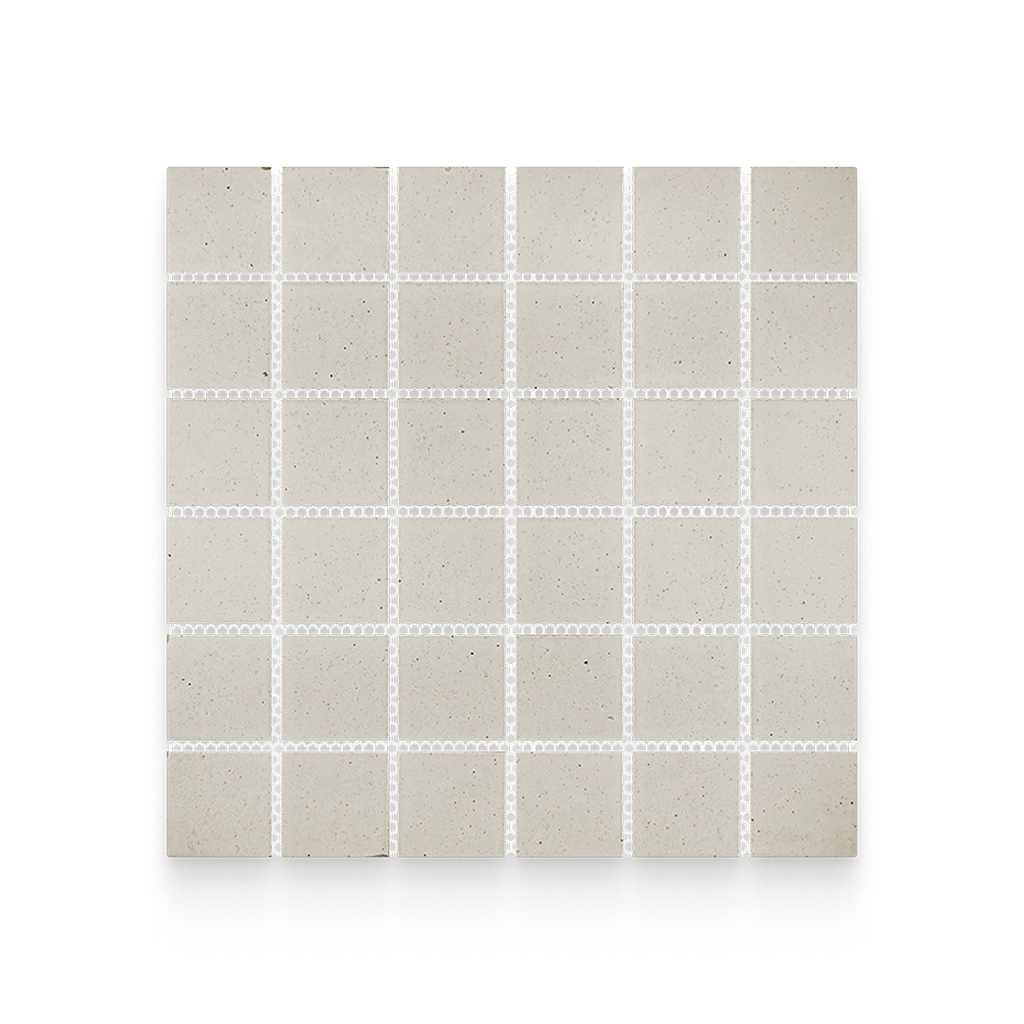 lycee 紬　SP Mugi 2x2 Shiro Matte Square Mosaic – Stone Products Unlimited