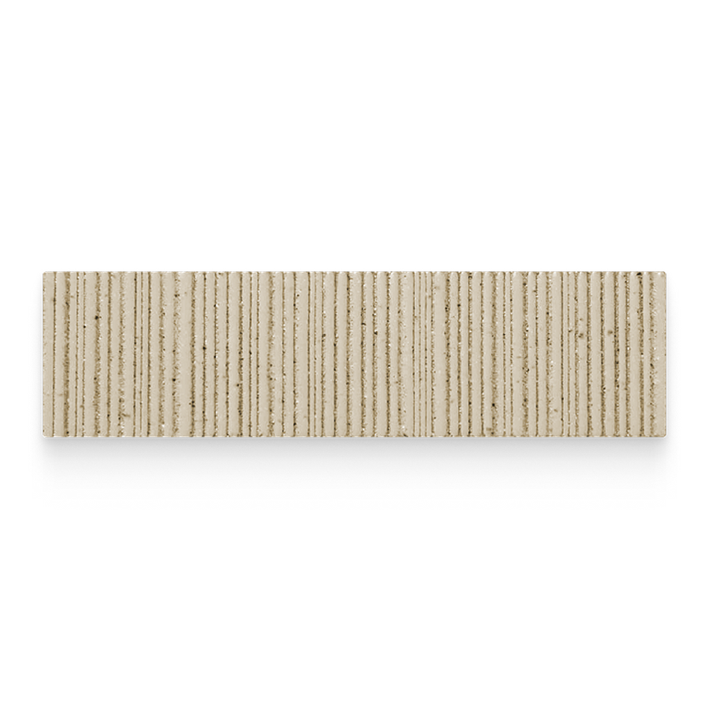 Mugi 2.5x9 Komugi Ribbed Rectangle Tile