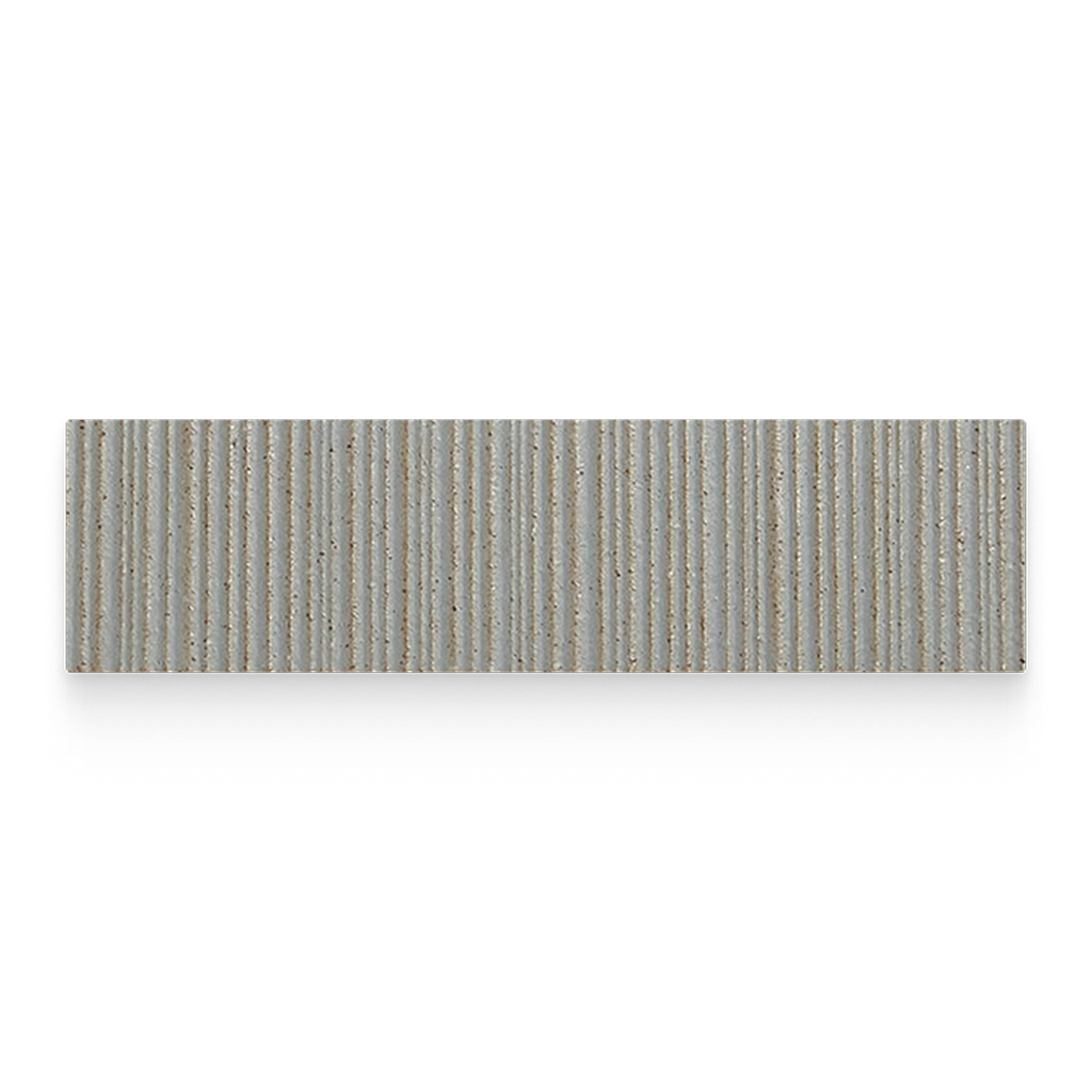Mugi 2.5x9 Kuki Ribbed Rectangle Tile