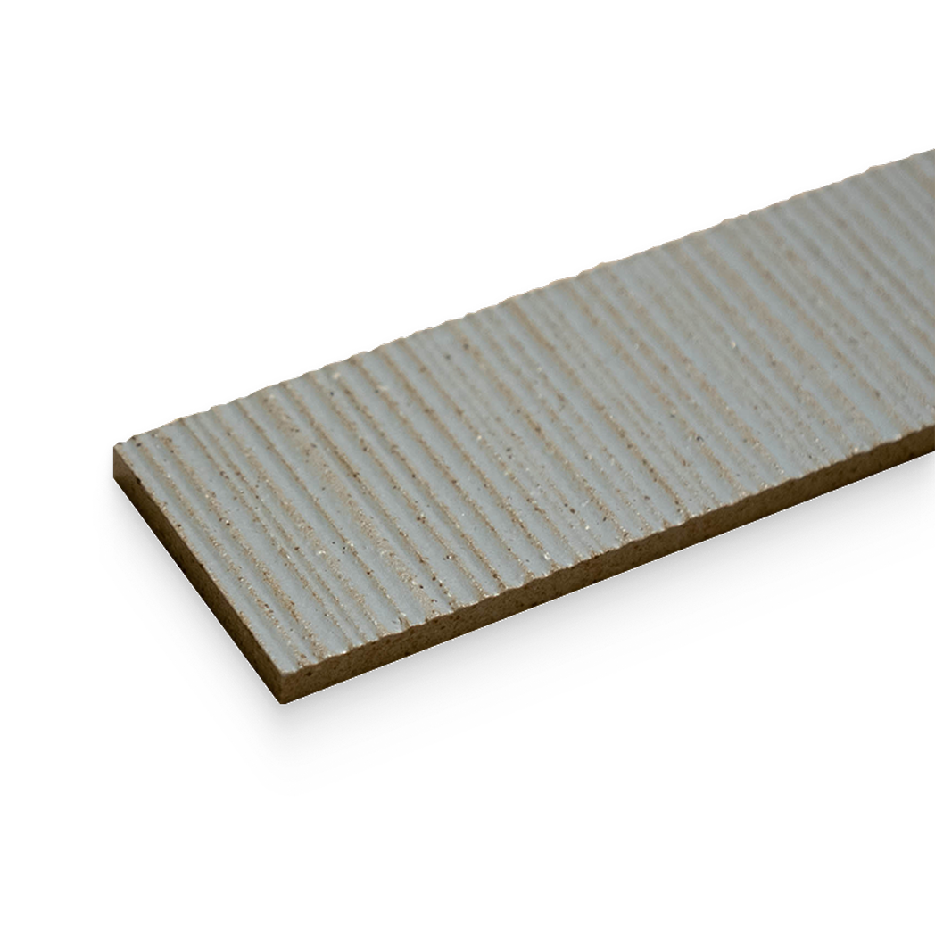 Mugi 2.5x9 Kuki Ribbed Rectangle Tile