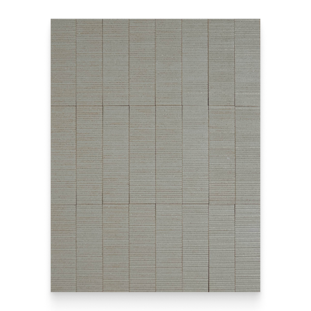 Mugi 2.5x9 Kuki Ribbed Rectangle Tile