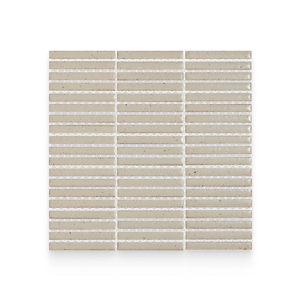 Mugi 0.5x4 Komugi Matte Stacked Mosaic