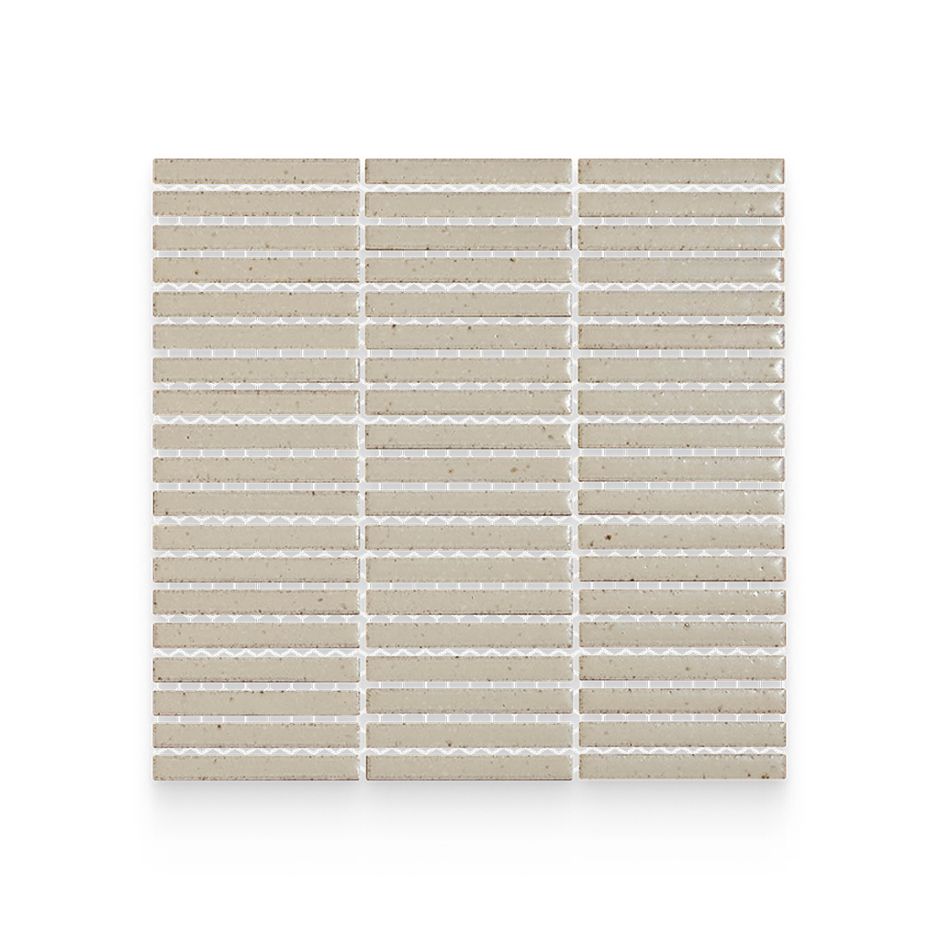 Mugi 0.5x4 Komugi Matte Stacked Mosaic
