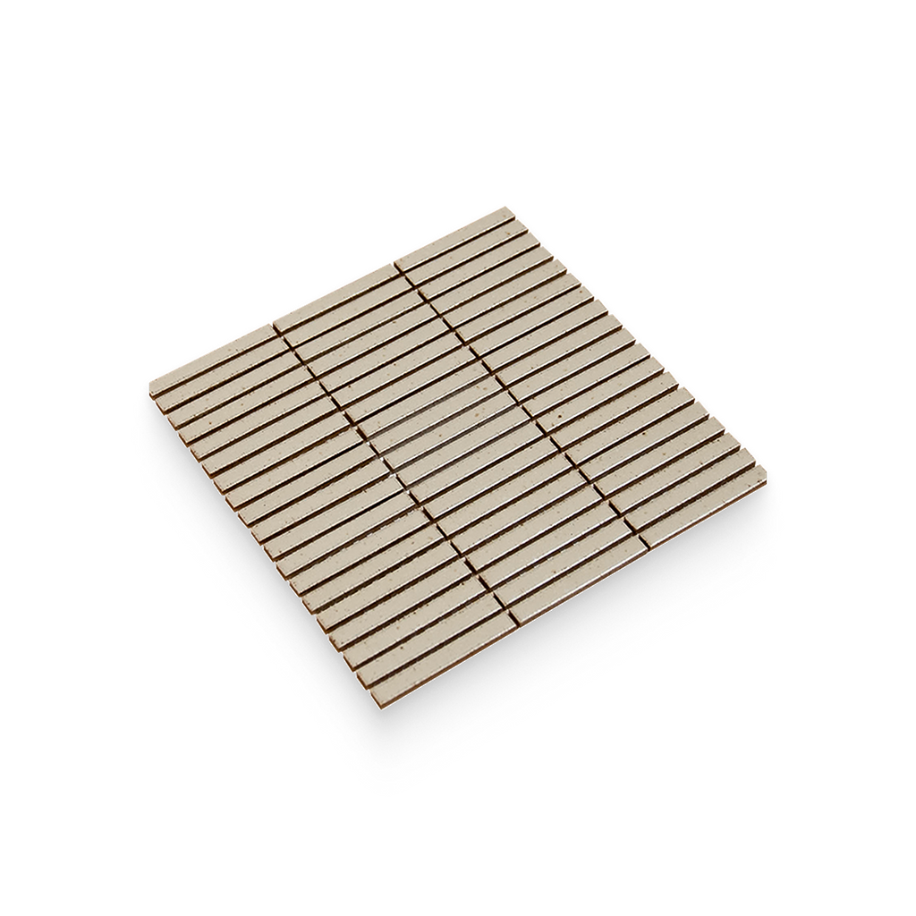 Mugi 0.5x4 Komugi Matte Stacked Mosaic