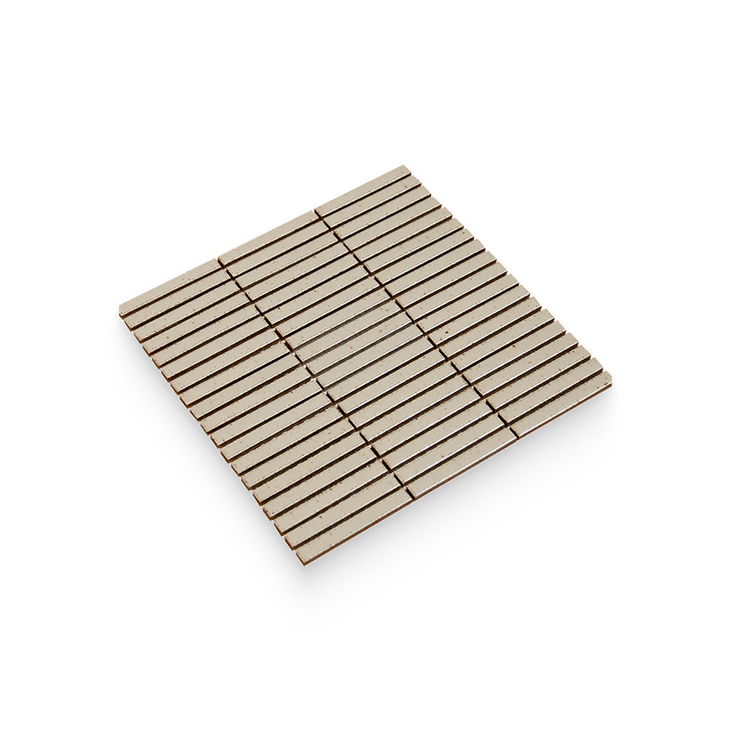 Mugi 0.5x4 Komugi Matte Stacked Mosaic