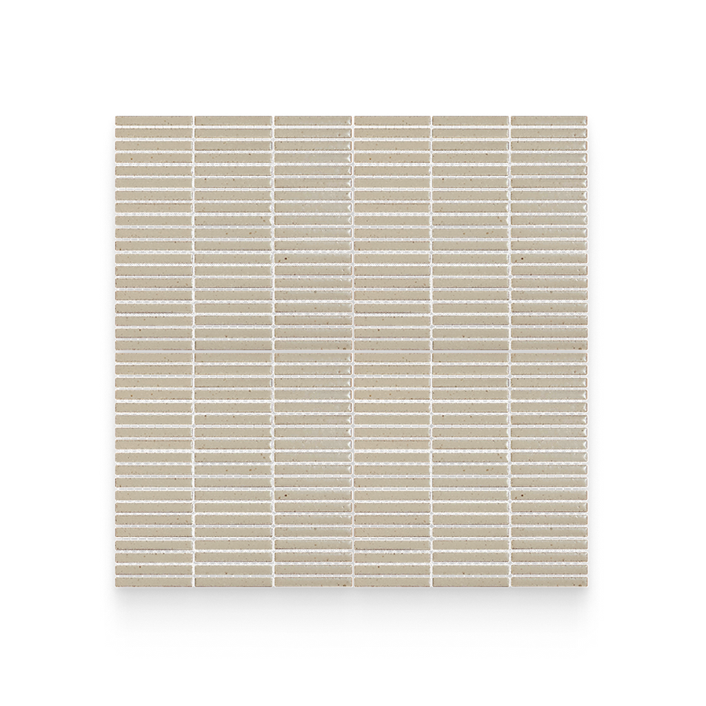 Mugi 0.5x4 Komugi Matte Stacked Mosaic