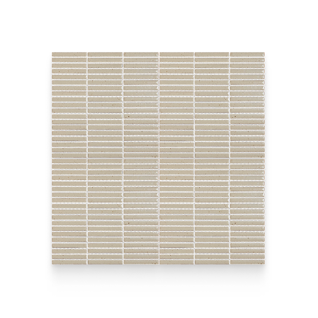 Mugi 0.5x4 Komugi Matte Stacked Mosaic